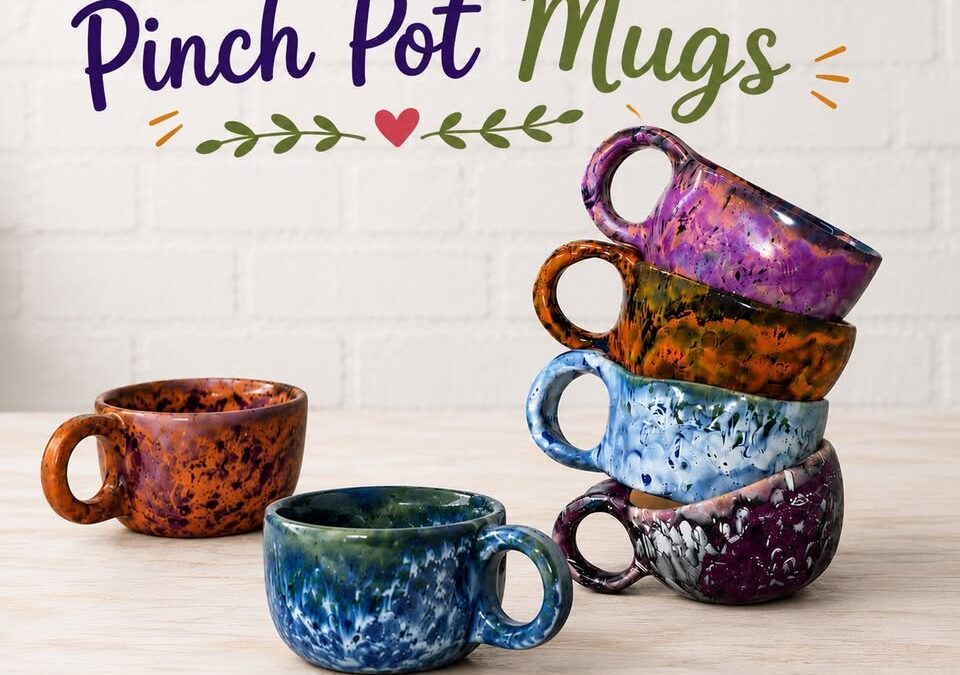 Pinch Pot Cups Pottery Class