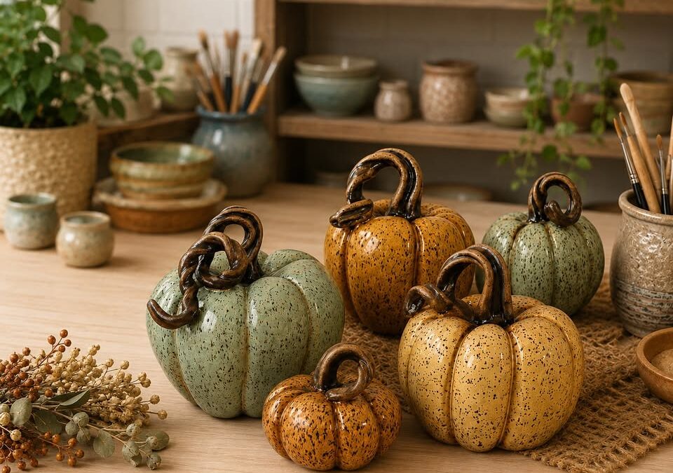 Harvest Pumpkins Pottery Class