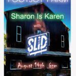 Live music event flier