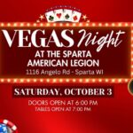 Vegas Night event flier
