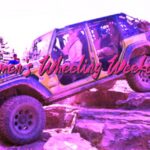 Women in an off road vehicle
