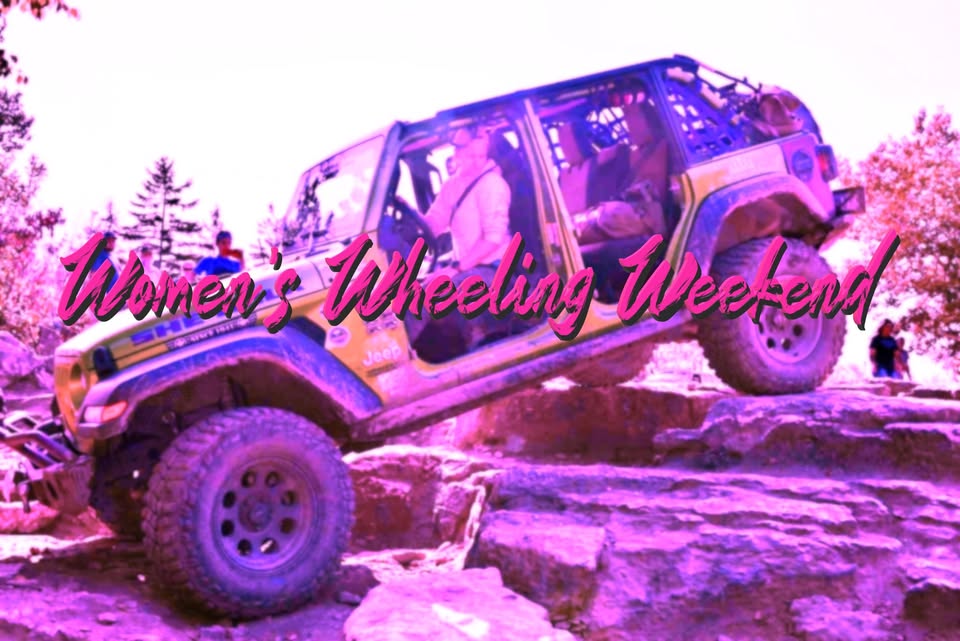 Women in an off road vehicle