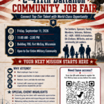 job fair event flier