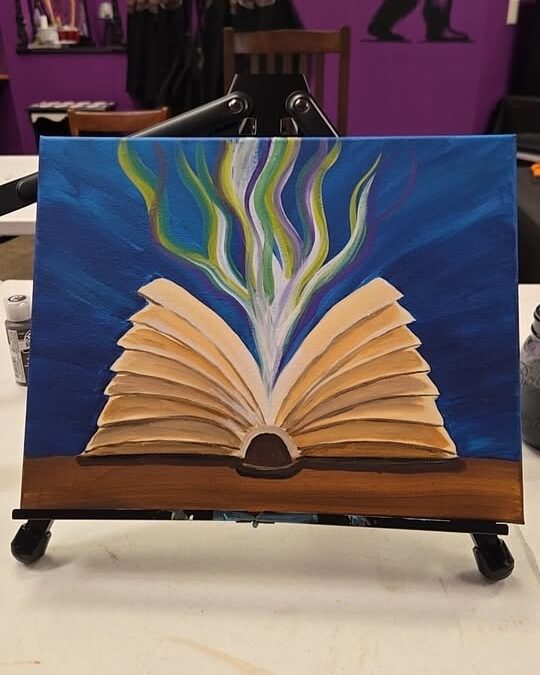 Pages of Magic Painting Class