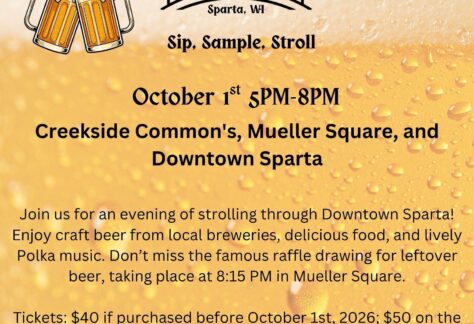 Sparta Prost event flier
