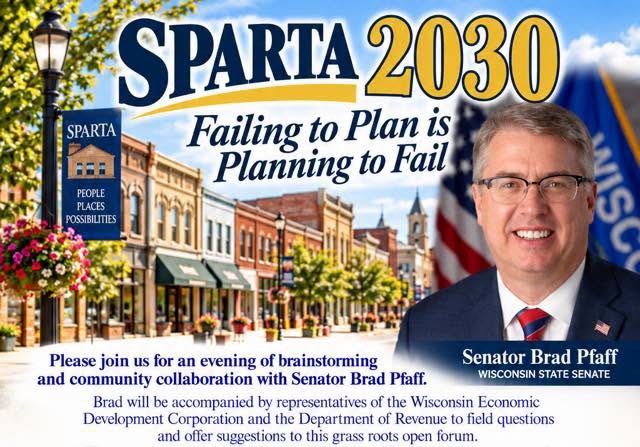 Sparta 2030 Community Discussion to Focus on Downtown Revitalization and Future Economic Growth