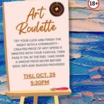 Art Roulette Event flier