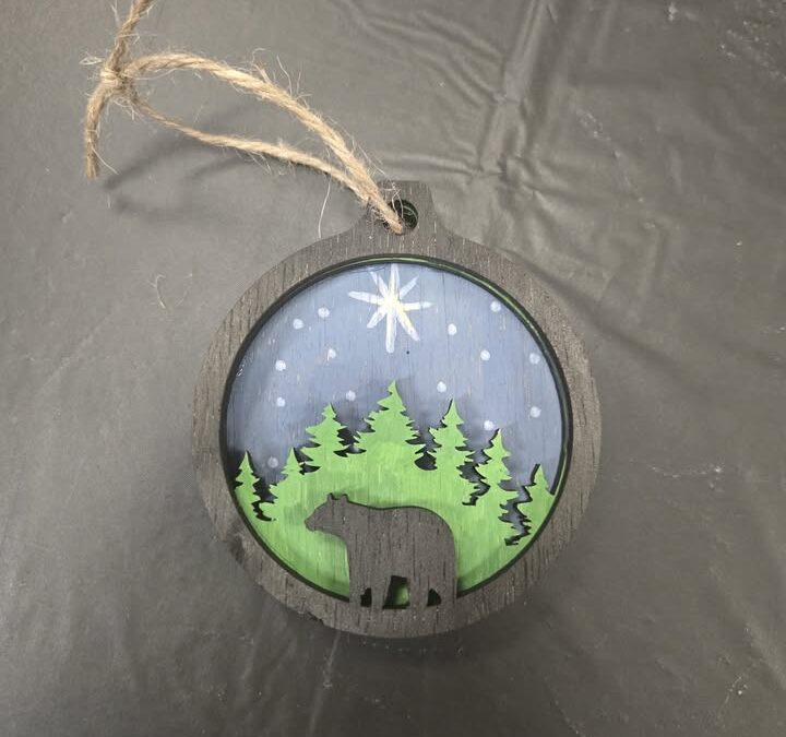 Bearly Christmas Ornament Painting Class