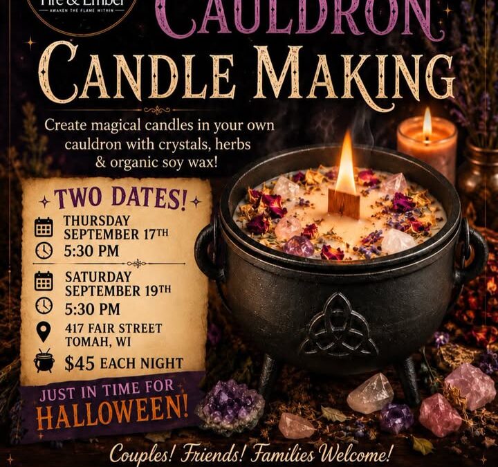 Cauldron Candle Making