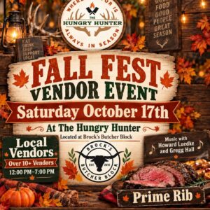 fall fest vendor event event flier