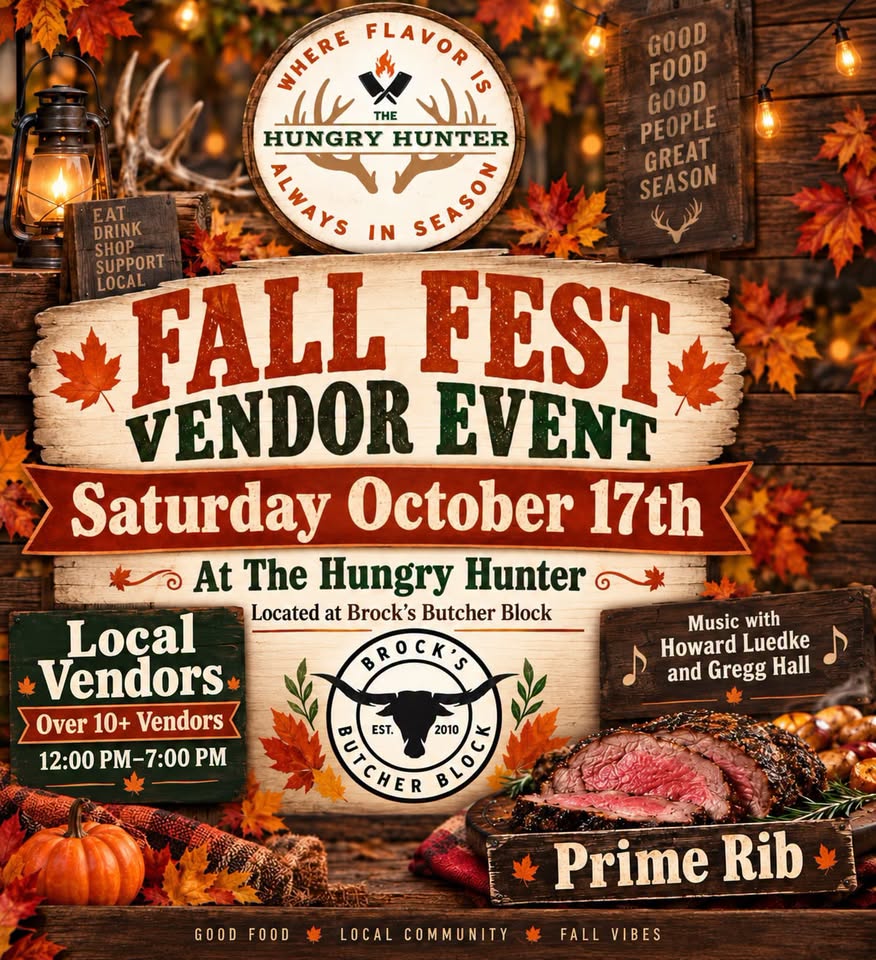 fall fest vendor event event flier