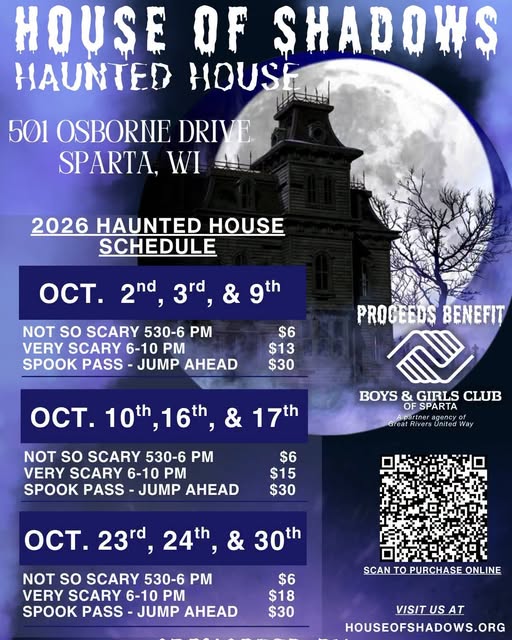House of Shadows event flier