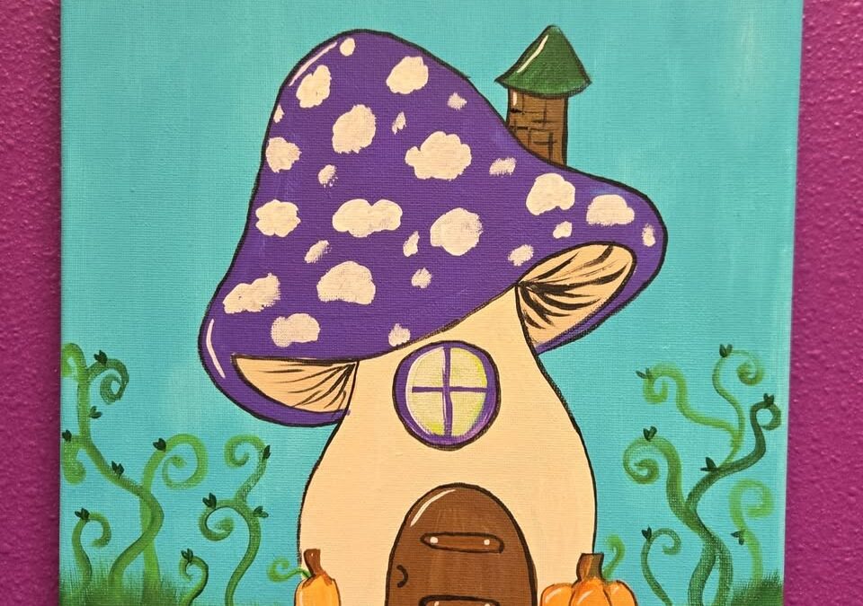 Magic Grows Here Painting Class