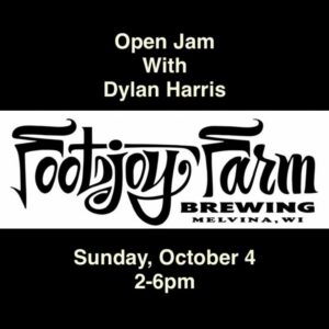 Open jam event flier