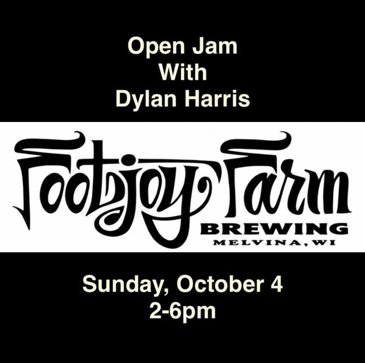 Open jam event flier