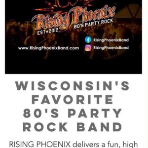 Rising Phoenix event flier