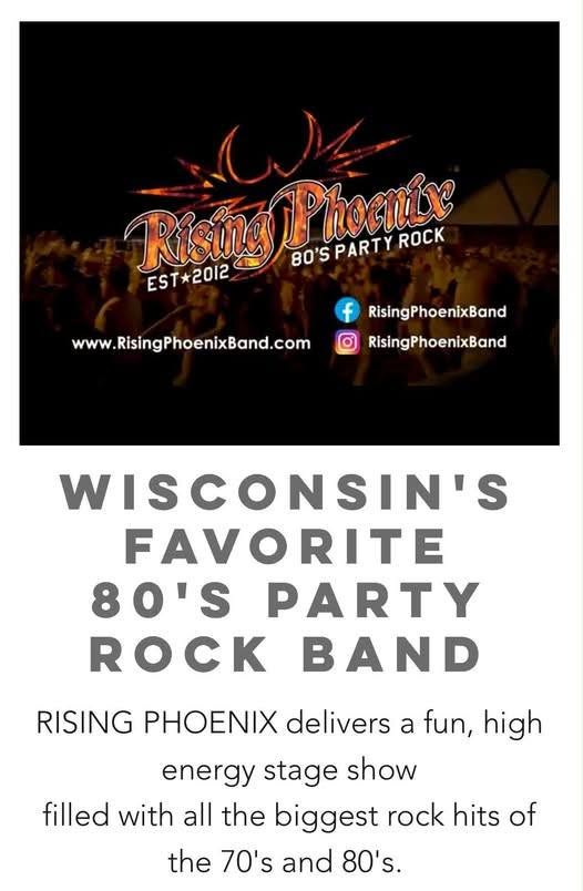 Rising Phoenix event flier