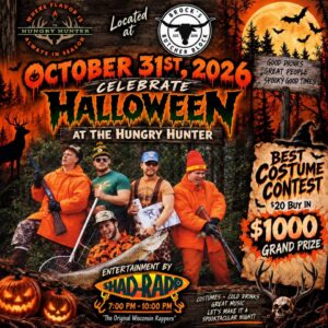 halloween costume party event flier