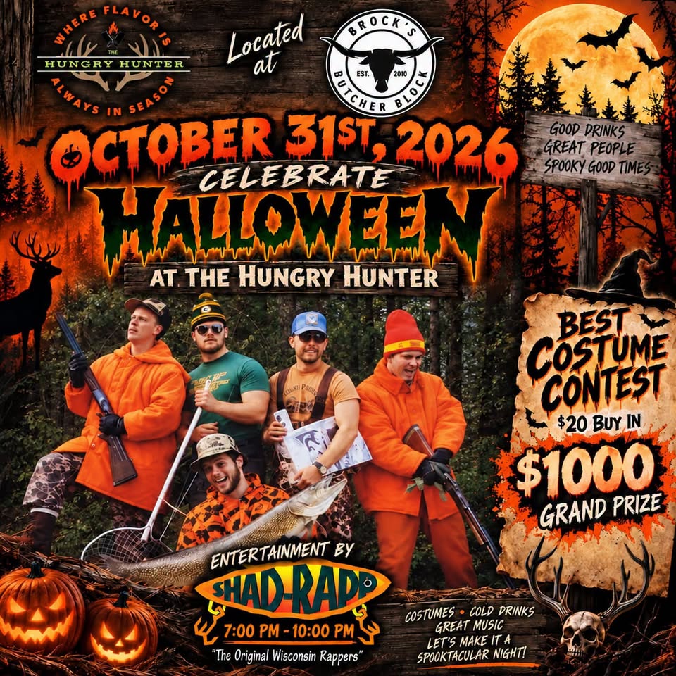halloween costume party event flier