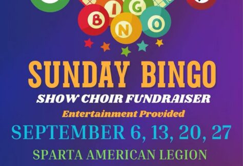 Sunday Bingo fundraiser event flier
