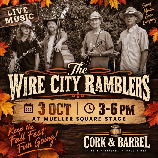 wire city ramblers event flier