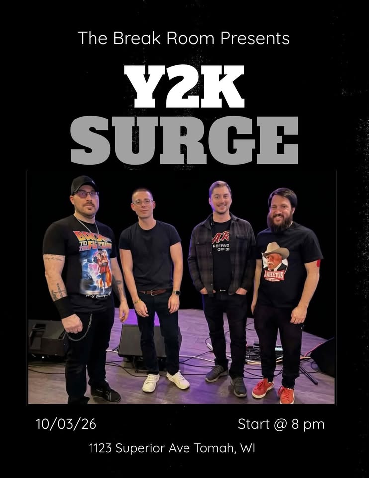 A photo of the 4 man band, Y2K Surge