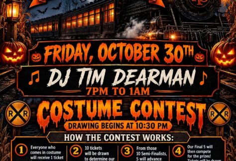 Halloween Express event flier