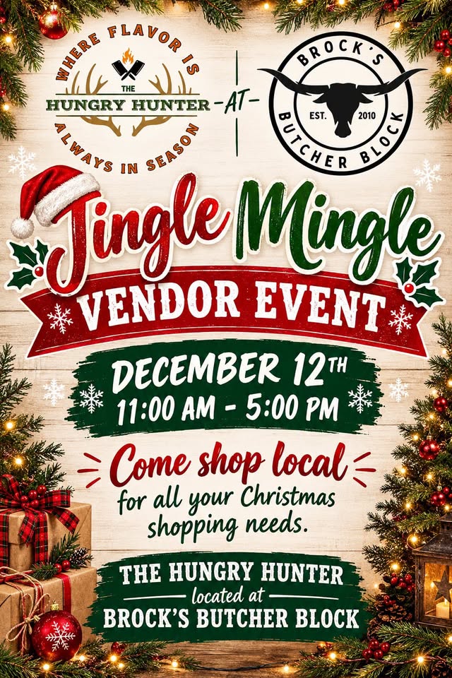 Jingle Mingle event flier