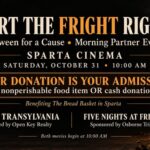 Start the Fright Right event flier