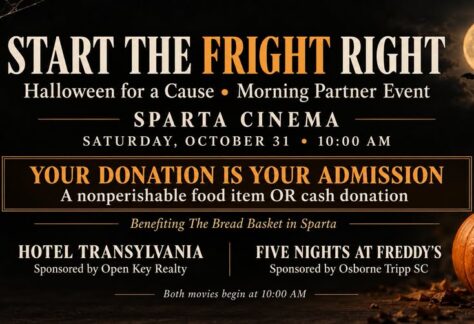 Start the Fright Right event flier
