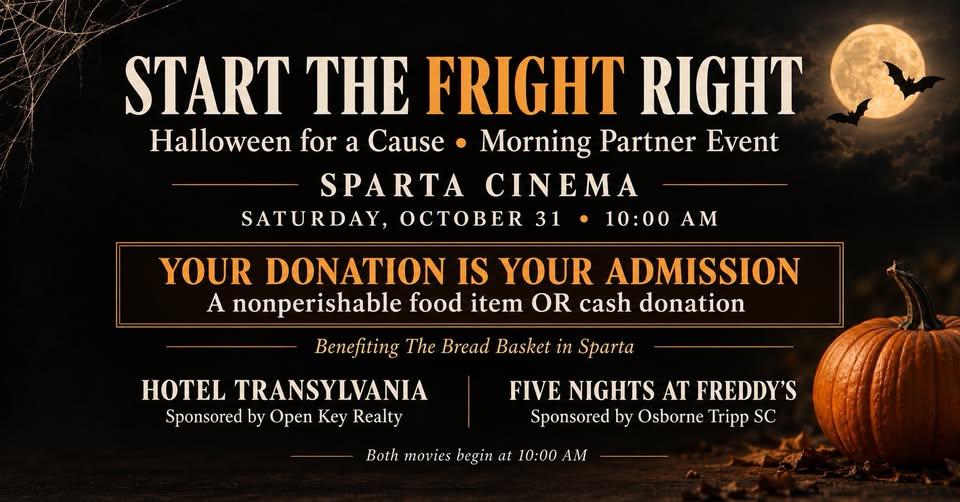 Start the Fright Right event flier